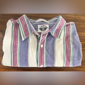 Vintage Dockers Men's 90s Y2K Oversized Short Sleeve Button down shirt